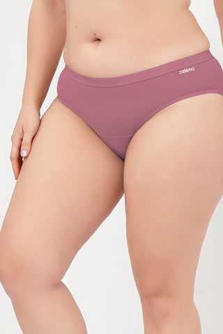 Cotton Cut & Sew Mid-Rise Hipster - Blush