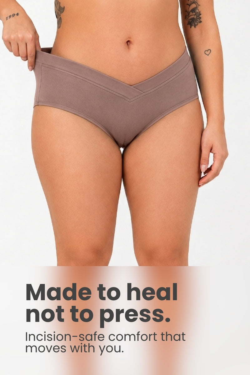 Modal C-Section Panty - Dark Skin