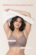 Sculpt & Lift Powermesh Nursing Bra - Chrome
