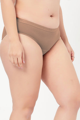 Cotton Cut & Sew Mid-Rise Hipster - Dark Skin