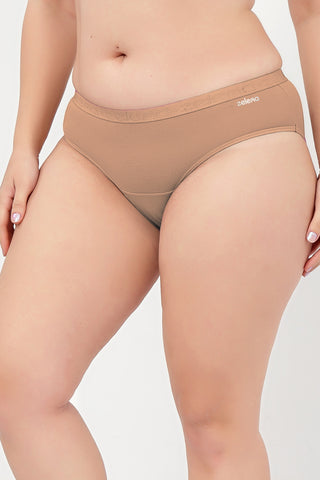 Cotton Cut & Sew Mid-Rise Hipster - Dark Skin