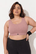 Sculpt & Lift Cotton Sports Bra - Hazel
