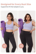 Sculpt & Lift Cotton Sports Bra - M-Blue