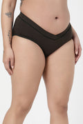 Modal C-Section Panty - M Green