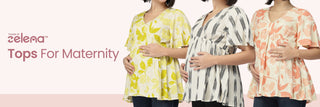 Nursing friendly feeding tops with discreet zipper access