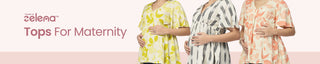 Nursing friendly feeding tops with discreet zipper access