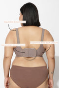 Sculpt & Lift Scallop Nursing Bra - Chrome