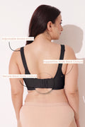 Sculpt & Lift Scallop Nursing Bra - Onyx