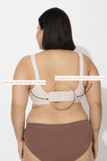 Sculpt & Lift Powermesh Nursing Bra - Blush