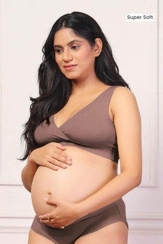 247 (Upgraded) Coco Modal Padded Maternity Feeding Bra