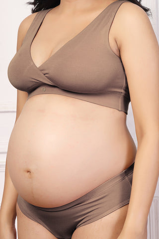 247 Light Coco Padded Maternity Feeding Bra