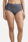 The Invisible Panty (Cotton | High Rise | Dark Grey)