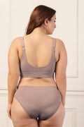 247 Extra Support Cotton Feeding Bra with Adjuster - Dark Skin