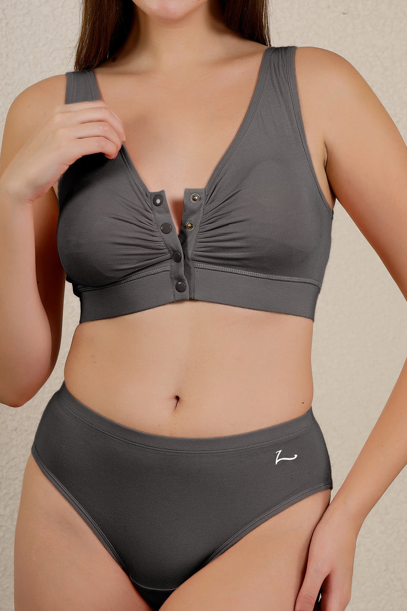 Ash Bra straps; strap placement prevents them from falling off shoulders.