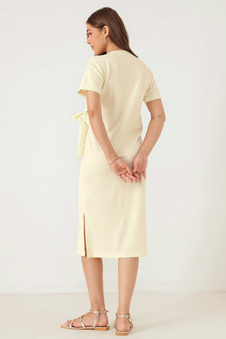 Mario Rib Zipless Feeding Dress - Ivory