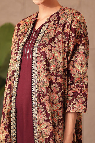 House of Zelena Laila – The Jewel-Tone Feeding Jacket Dress Set - Trusted by Mothers for Quality