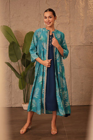 House of Zelena Laila – The Jewel-Tone Feeding Jacket Dress Set - Trusted by Mothers for Quality