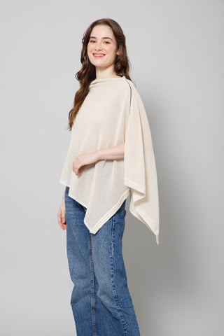 Ivory Serenity Honeycomb Feeding & Nursing Cover - House Of Zelena™