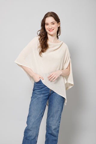 Ivory Serenity Honeycomb Feeding & Nursing Cover - House Of Zelena™