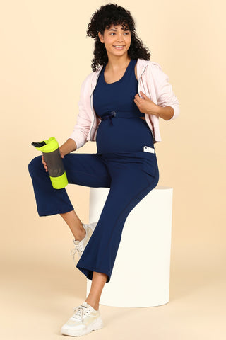 https://houseofzelena.com/collections/maternity-pants/products/flat-seam-full-bump-coverage-navy-blue-flair-pant-pregnancy