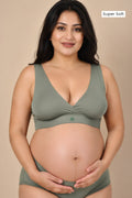 247 (Upgraded) Matcha Modal Padded Maternity Feeding Bra