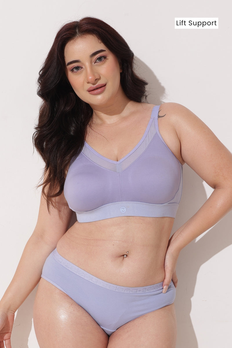 Sculpt & Lift Moulded Bra - Mist