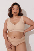 Sculpt & Lift Wave Edition Bra - Champagne