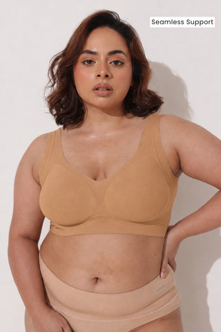 Sculpt & Lift Wave Edition Bra - Amber