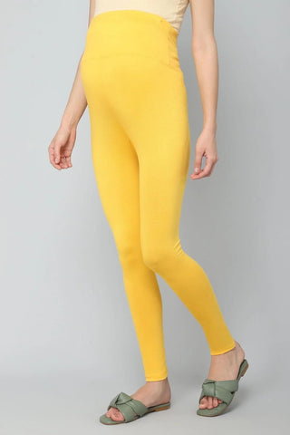 Zactive™ Yellow Pregnancy & Maternity Leggings