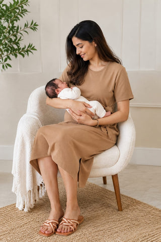 Mario Rib Zipless Feeding Dress - Chiku