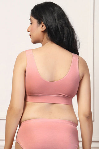 Close-up shows easy-access nursing clips for quick, effortless feeding.