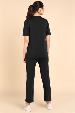 Black Feeding Top; zipless access ensures simple and quick nursing.