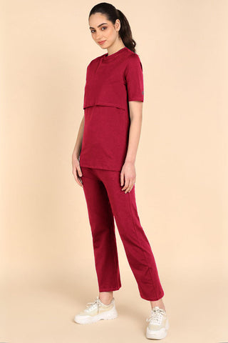 https://houseofzelena.com/collections/maternity-active-wear/products/247-deep-red-zipless-maternity-top-trouser-set