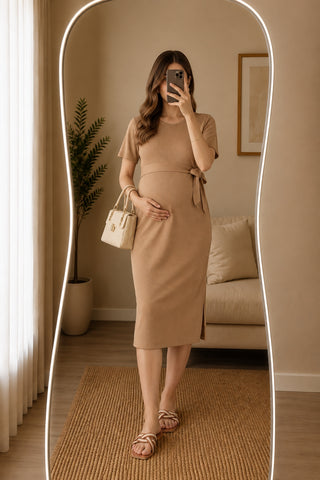 Mario Rib Zipless Feeding Dress - Chiku