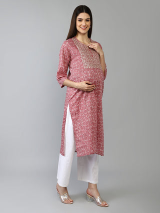 https://houseofzelena.com/collections/feeding-kurtis/products/pink-and-white-embroidery-sequins-maternity-kurti