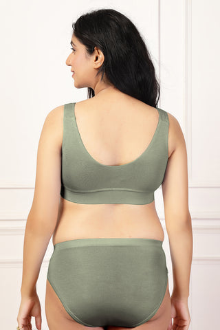 247 Pista Modal Padded Maternity Feeding Bra