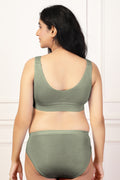 247 (Upgraded) Matcha Modal Padded Maternity Feeding Bra