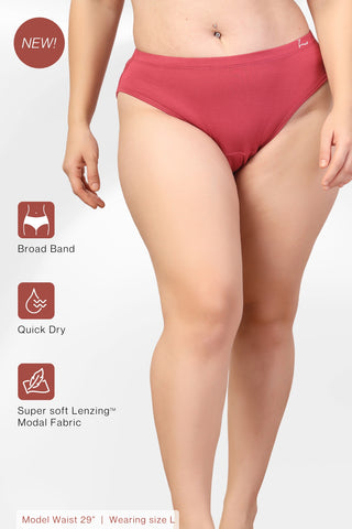 247 Rustic Red Maternity Panty (Pregnancy & Postpartum)