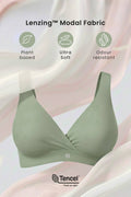 247 (Upgraded) Brown Modal Padded Maternity Feeding Bra