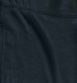 Black Ribbed Lounge Pants with 2 Pockets - House Of Zelena