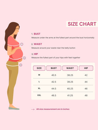 Candy Pink Zipless Maternity Top - 