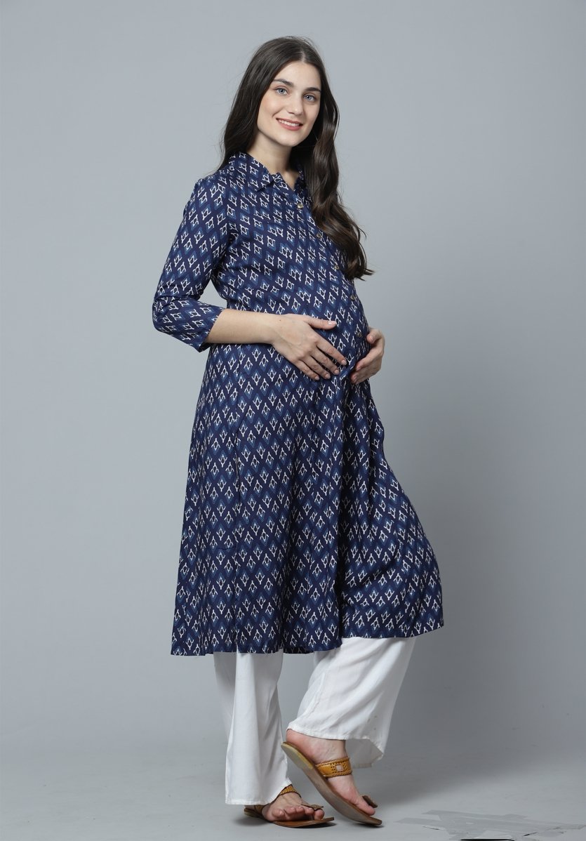 Maternity Kurtis: Buy Feeding Kurtis & Kurta for Pregnant Ladies Online  India - FirstCry.com